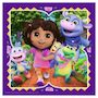 Voir la diapositive 2 : RAVENSBURGER Puzzle 3x49 pieces - Pret pour l'exploration / Dora
