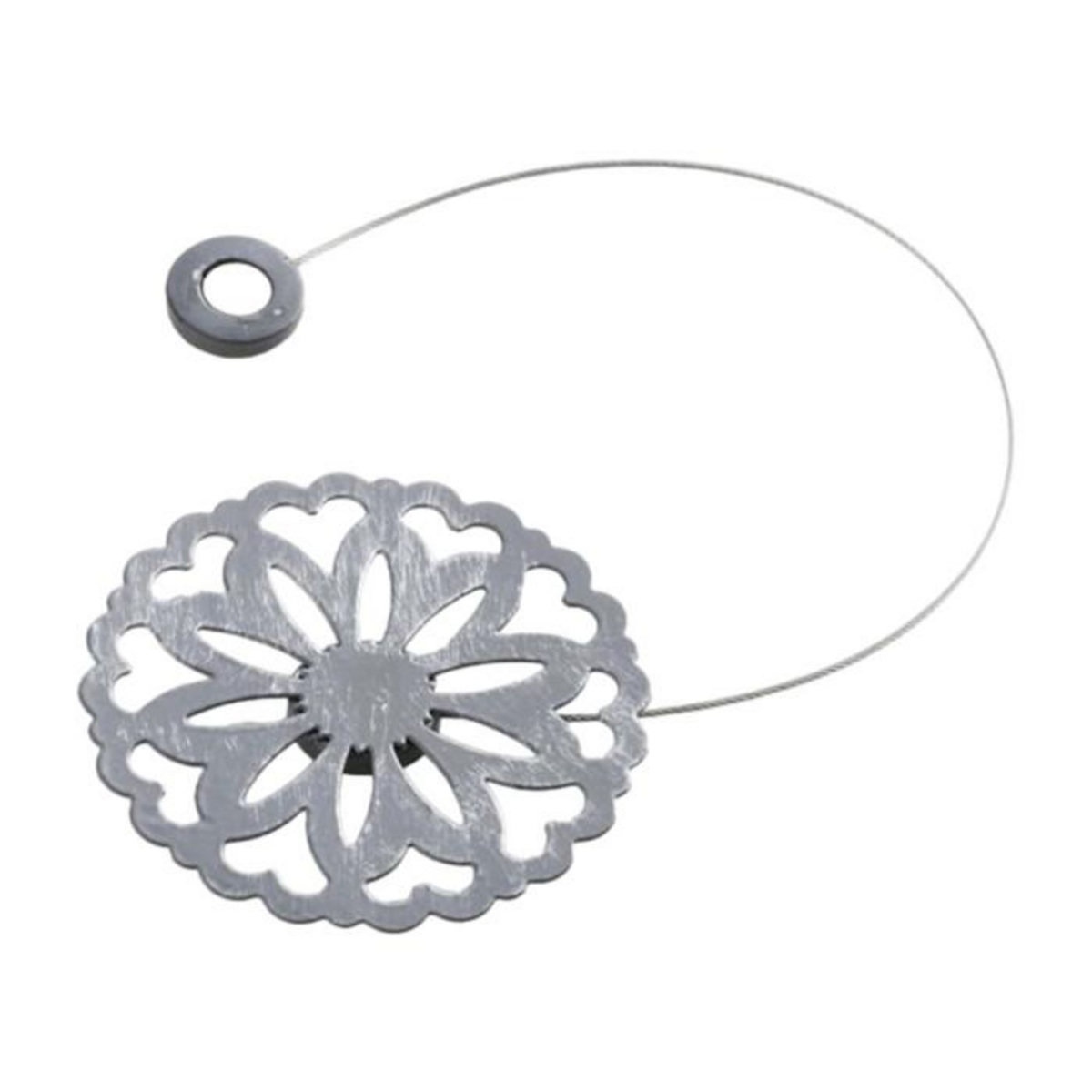 Paris Prix Embrasse de Rideau Aimantée  Emmy  30cm Gris