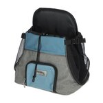 KERBL Sac transport avant - KERBL - Vacation - Gris/bleu - 31x24x38 cm