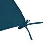 Voir la diapositive 2 : ATMOSPHERA Galette de Chaise  Micro  39x39cm Bleu Égéen