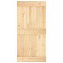 Voir la diapositive 5 : VIDAXL Porte NARVIK 100x210 cm bois massif de pin