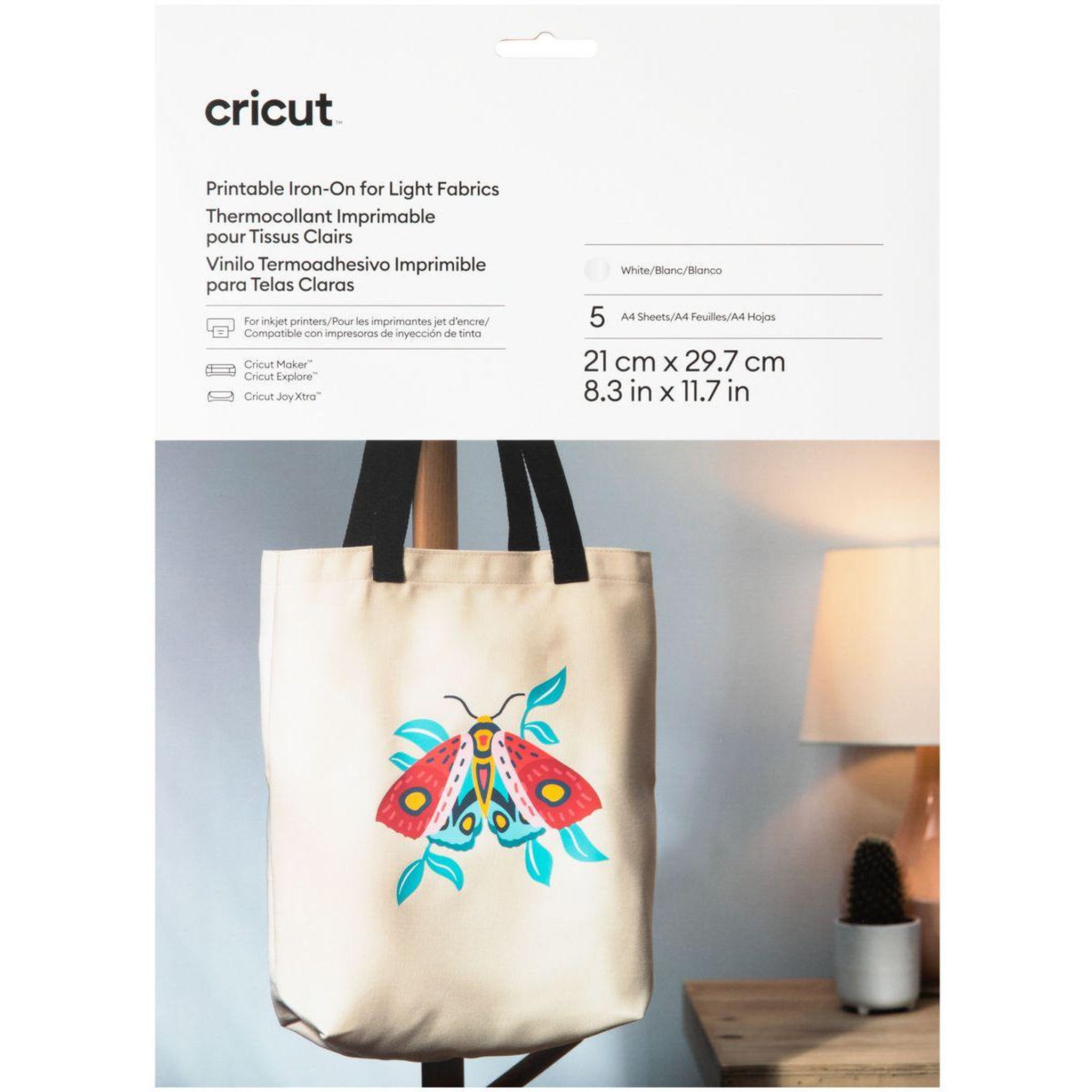 CRICUT Accessoire Thermocollant imprimable pour tissu bril