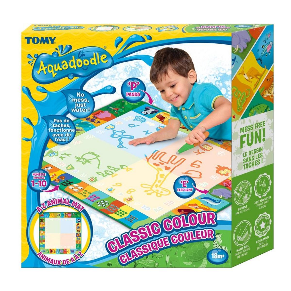 TOMY Tapis Aquadoodle Classique Couleur