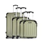 BLUESTAR BLUESTAR - Set de 5 Valises MADRID-D 82 cm 4 Roues. Coloris disponibles : Rose