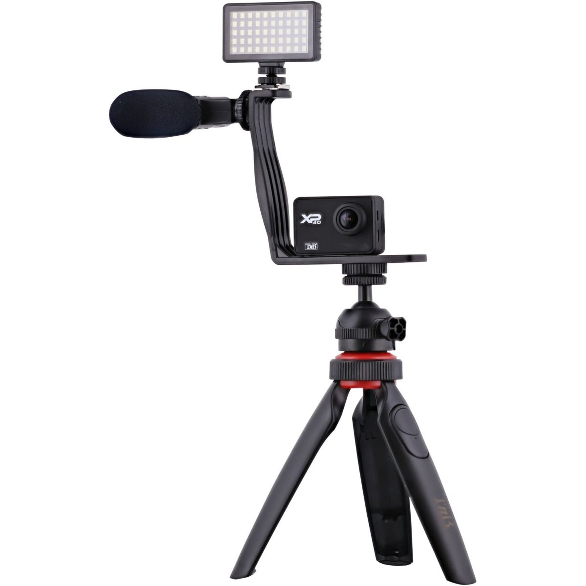 Voir la diapositive 5 : TNB Trépied Pack vidéo smartphone pour Vlog