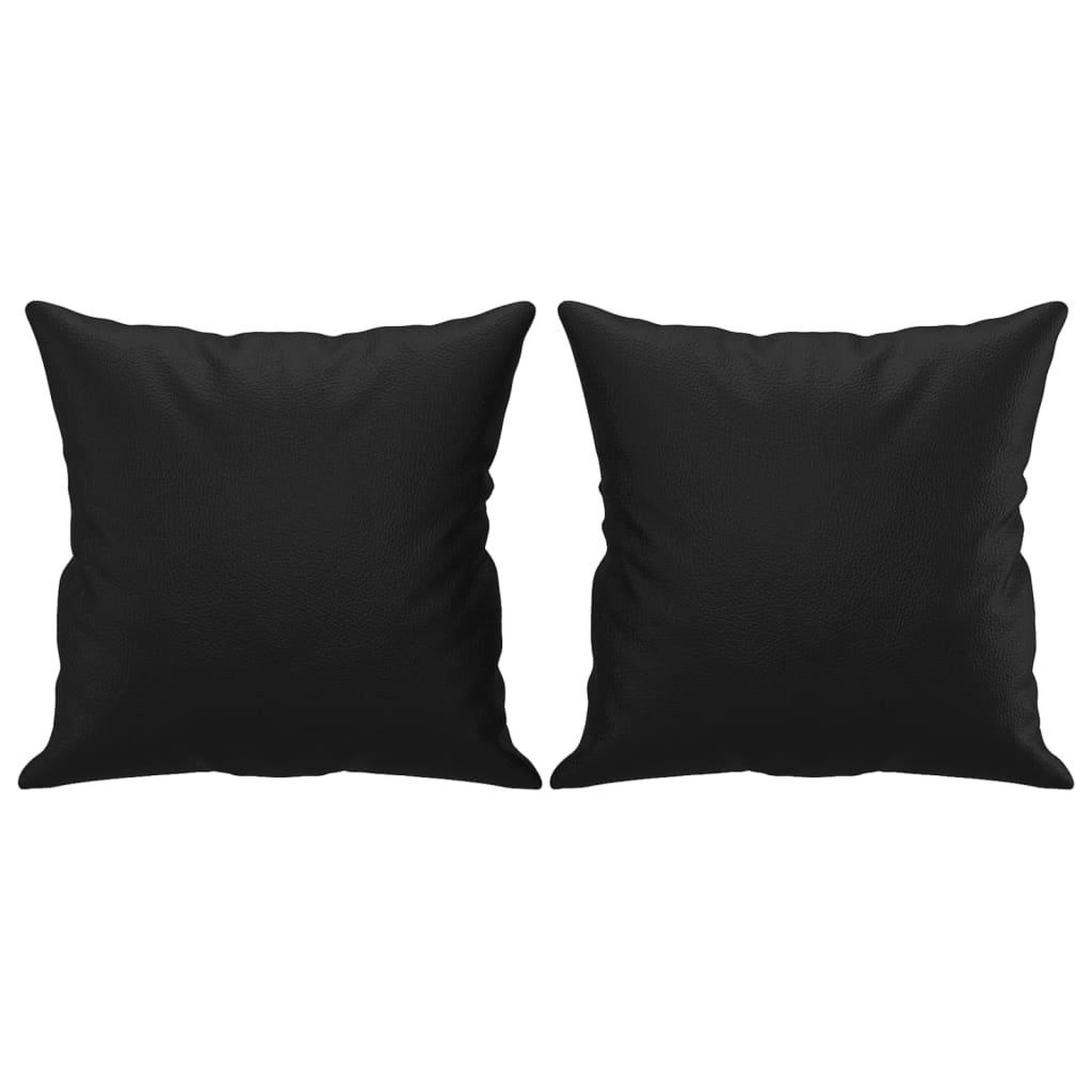 Voir la diapositive 5 : VIDAXL Canape 3 places avec oreillers decoratifs noir 180cm similicuir