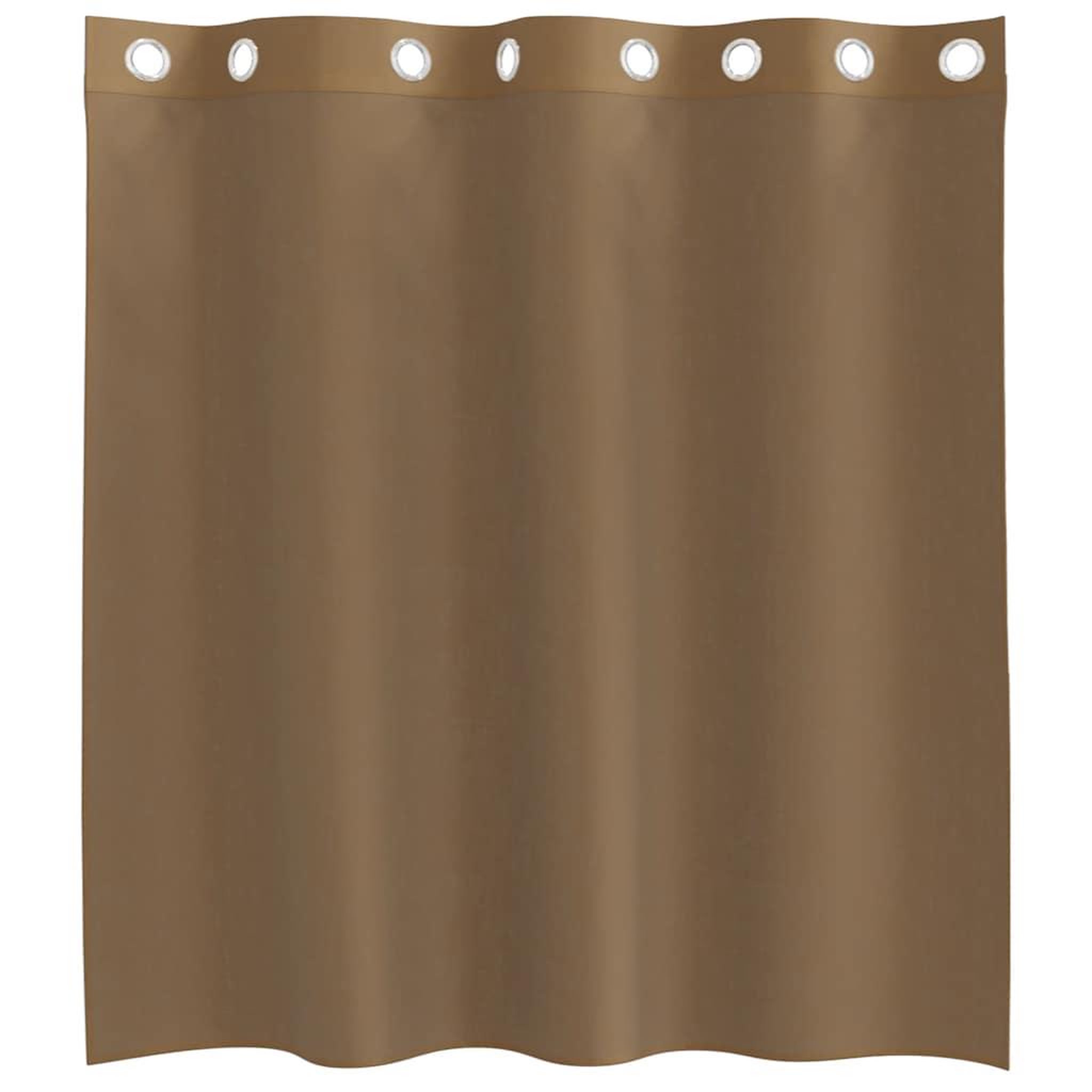 Voir la diapositive 4 : VIDAXL Rideaux en voile avec œillets 2 pcs marron clair