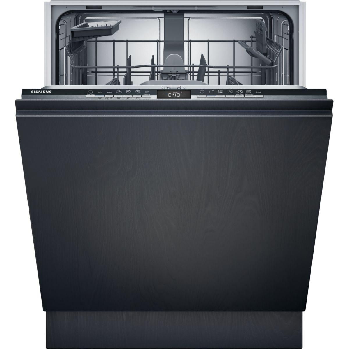Siemens Lave vaisselle encastrable SN73HX10TE, iQ300, varioSpeed Plus