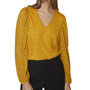 Voir la diapositive 1 : Vila Blouse Jaune Femme Vila Vifary
