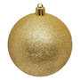 Voir la diapositive 2 : ATMOSPHERA Lot de 60 Boules de Noël  Rena  8cm Rouge & Doré