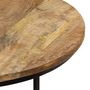 Voir la diapositive 5 : VIDAXL Tables gigognes 2 pcs Bois de manguier brut