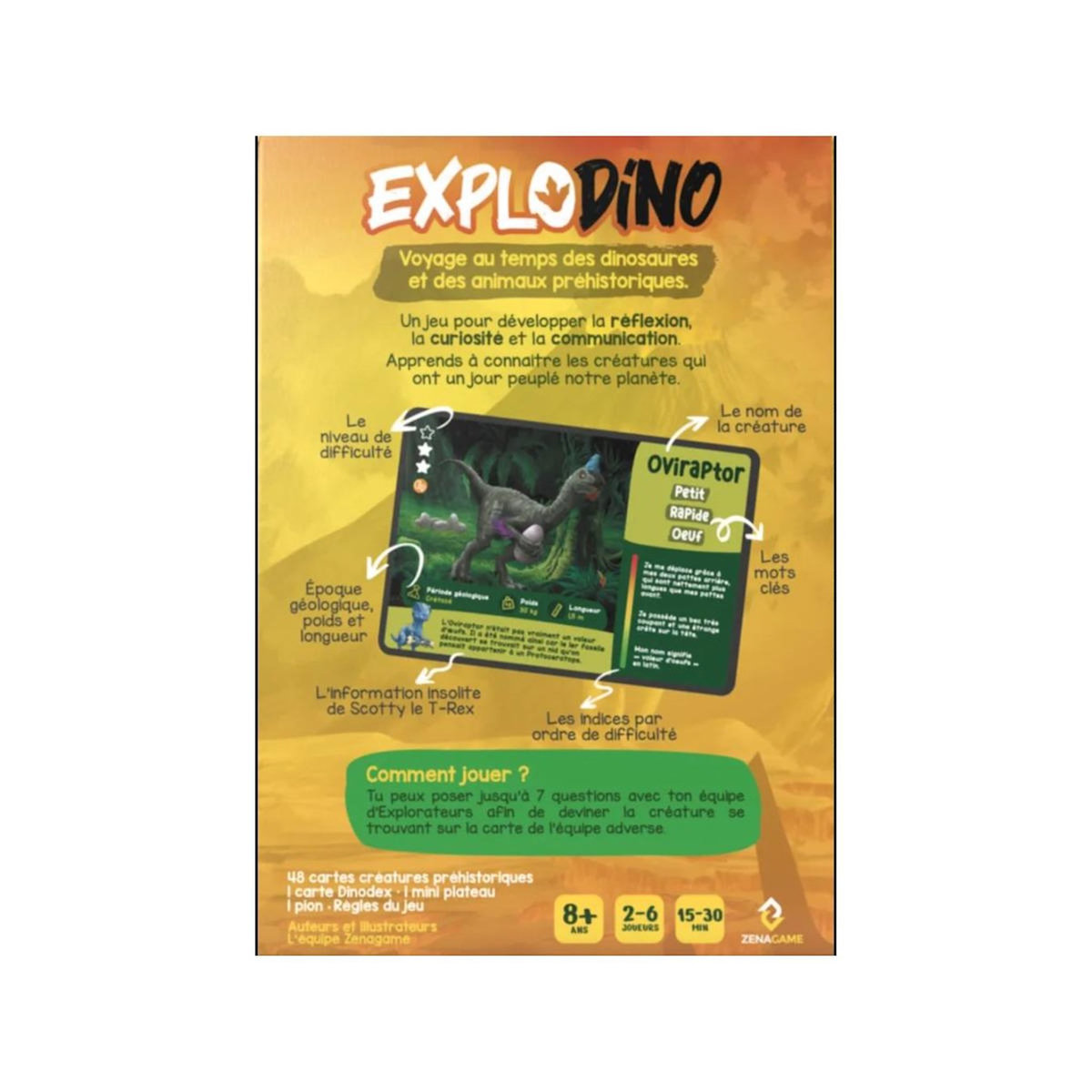 Gigamic Explodino - jeu de devinenettes en famille