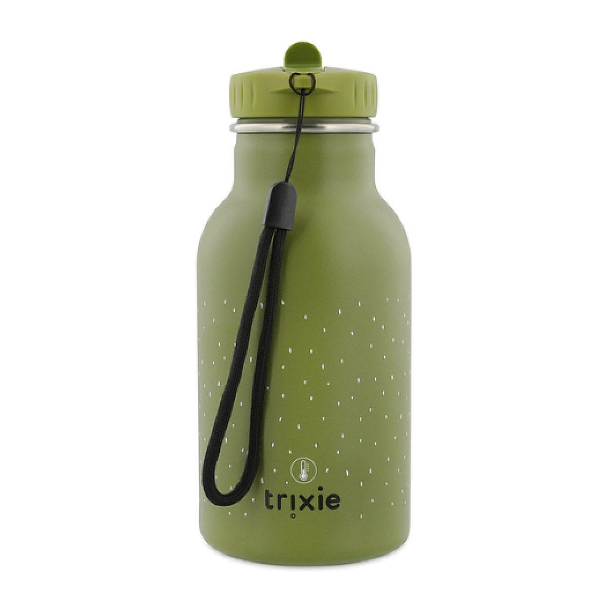 Voir la diapositive 3 : Trixie Gourde mr. Dino 350 ml acier inoxydable vert