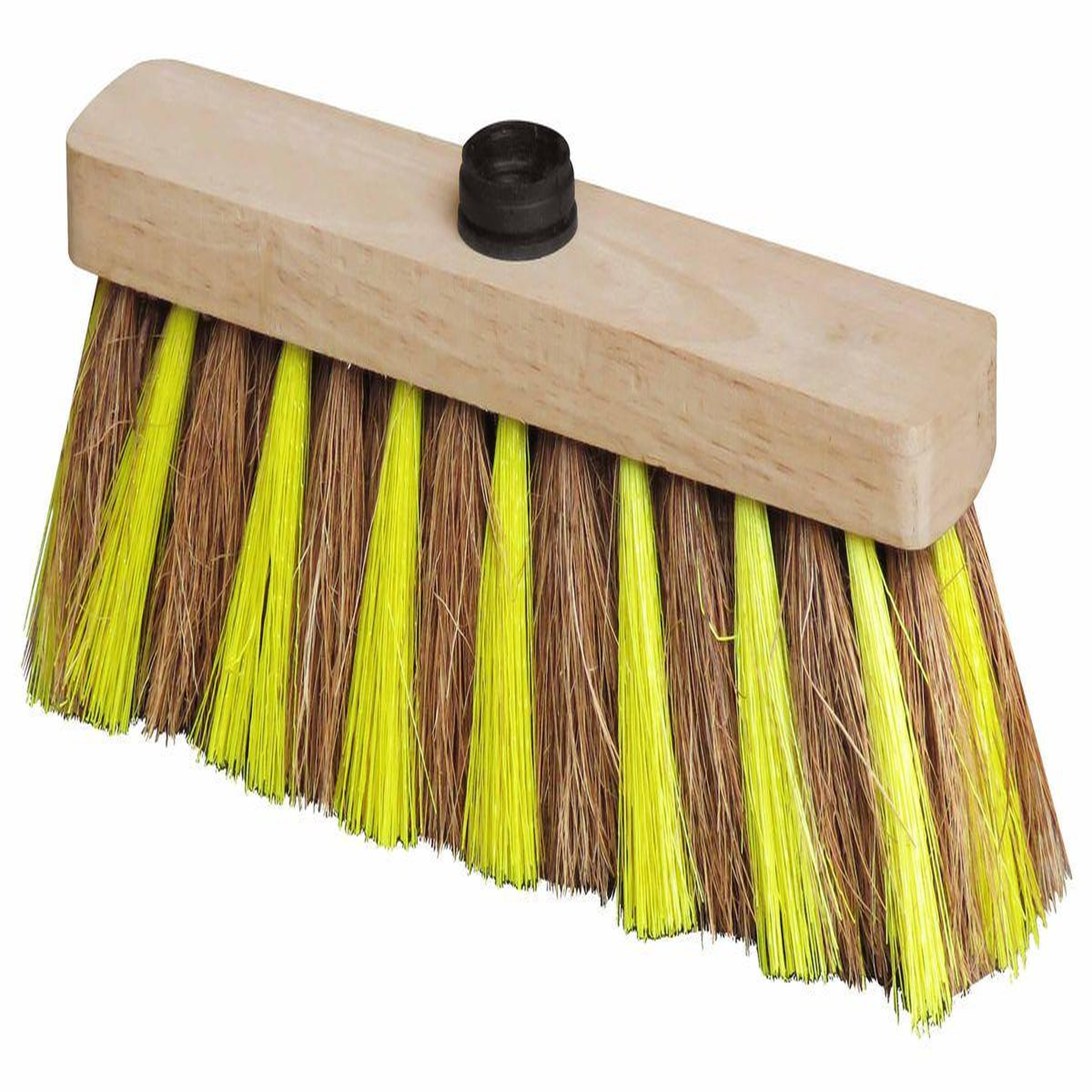 OUTIFRANCE Balai coco zébrés 29 cm - sans manche