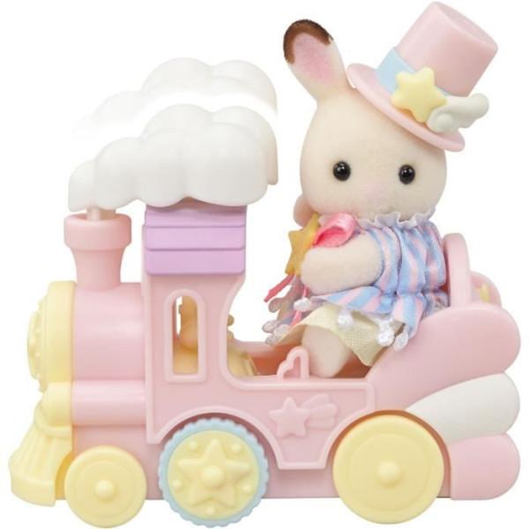 Voir la diapositive 4 : Sylvanian Families Mini-figurines - sylvanian families - le petit train des nuages - des 3 ans