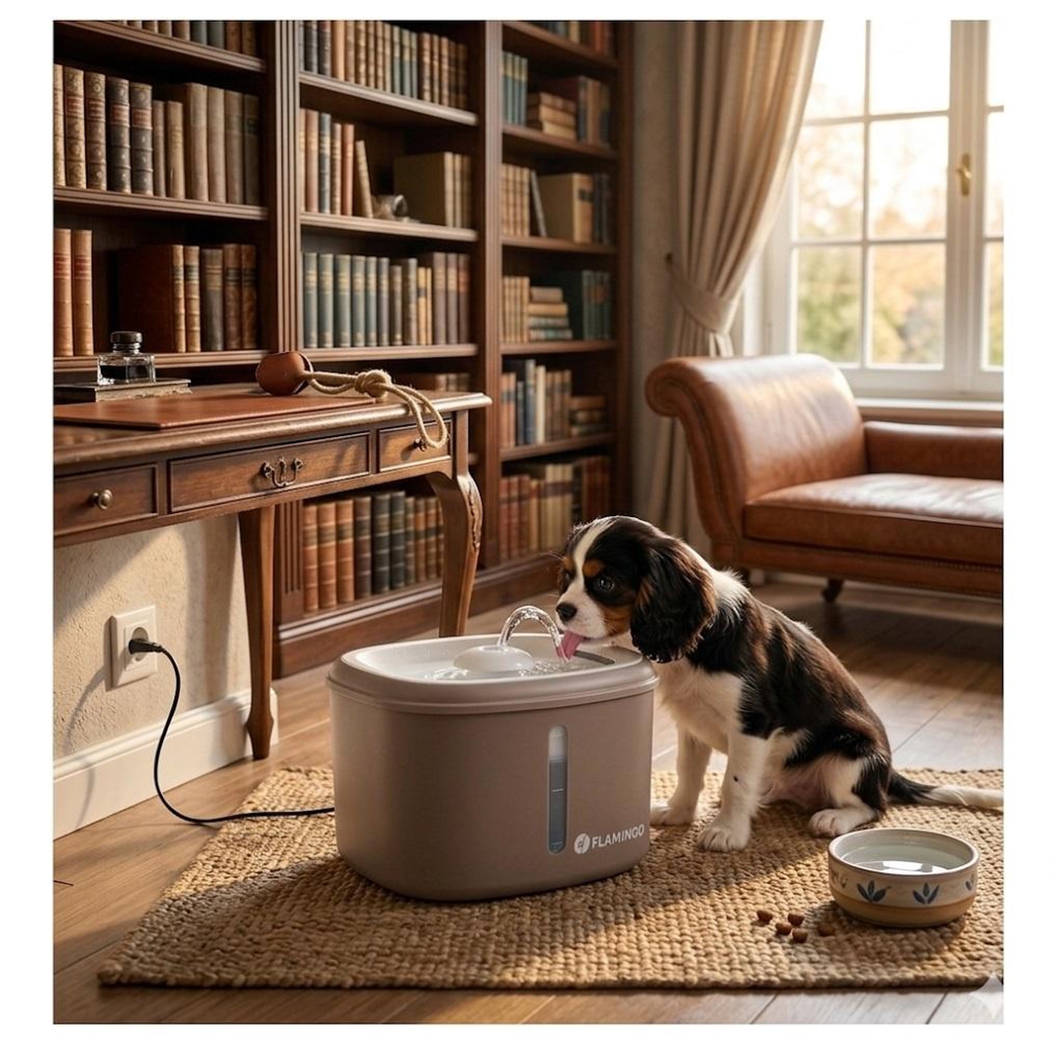 Voir la diapositive 3 : Eden Fontaine a eau finto 2,5l pour chat et petit chien