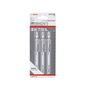 Voir la diapositive 2 : BOSCH 3 lames de scie sauteuse T 367 XHM carbure Progressor for Wood and Metal BOSCH EXPERT 2608900560