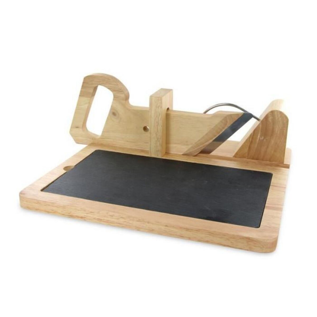 Paris Prix Trancheuse à Saucisson  Plateau Ardoise  29cm Naturel