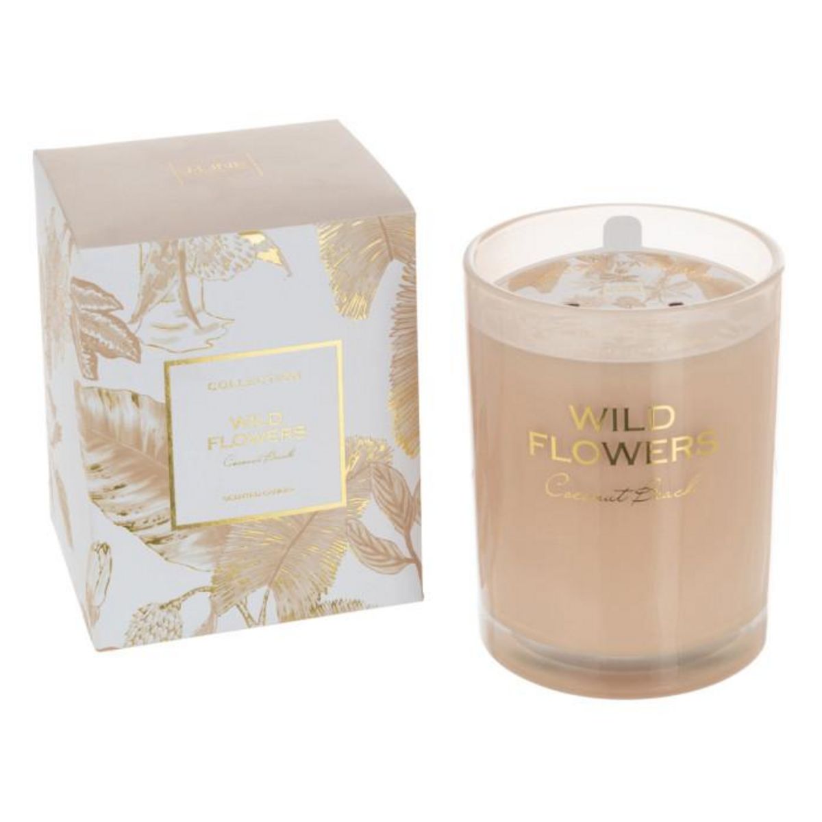 Paris Prix Bougie Parfumée  Wild Flowers  12cm Coconut Beach