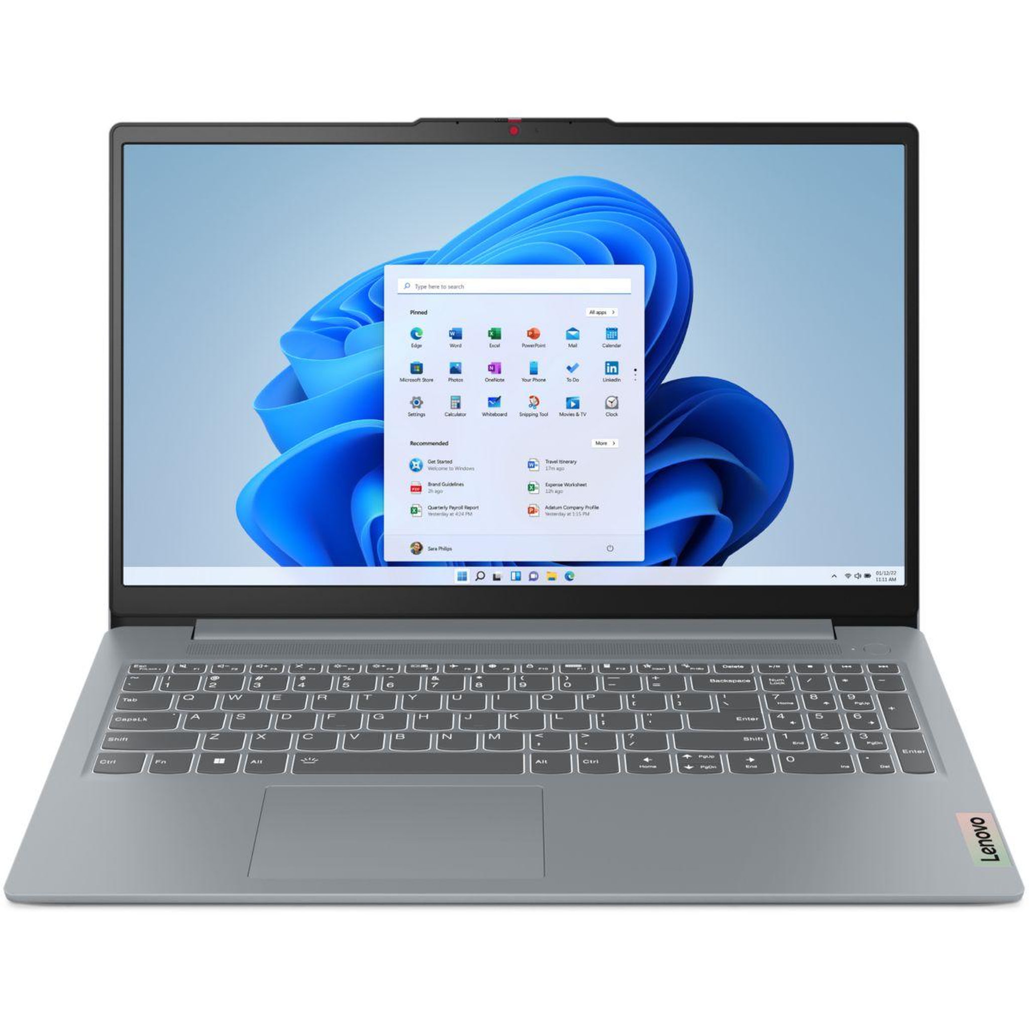 Voir la diapositive 1 : Lenovo Ordinateur portable IdeaPad Slim 3 15 ABR8