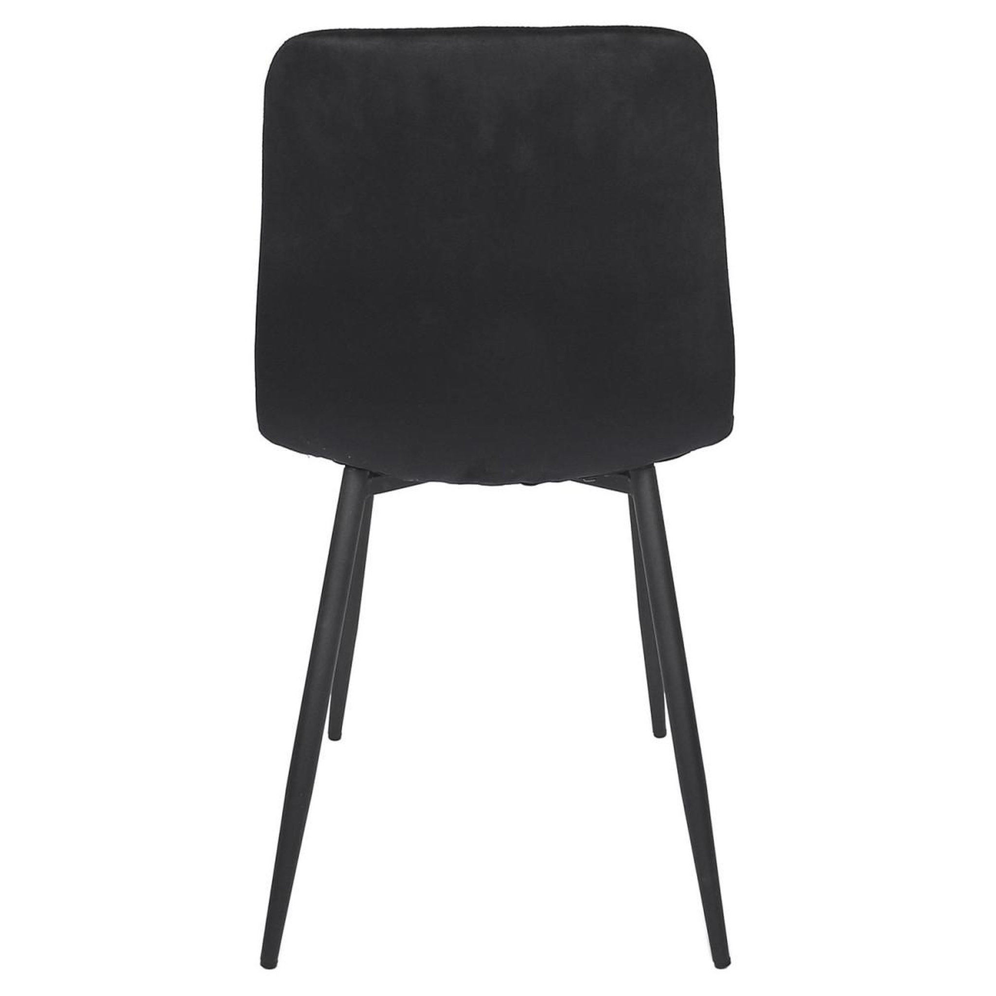 Voir la diapositive 5 : The Home Deco Factory Lot de 4 chaises  mateo  88cm noir