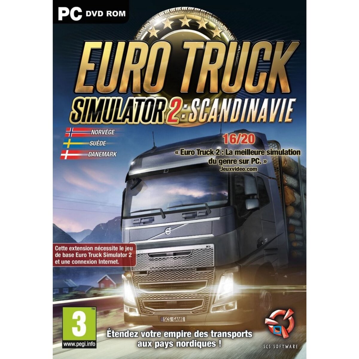 Euro Truck Simulator 2 Scandinavia PC