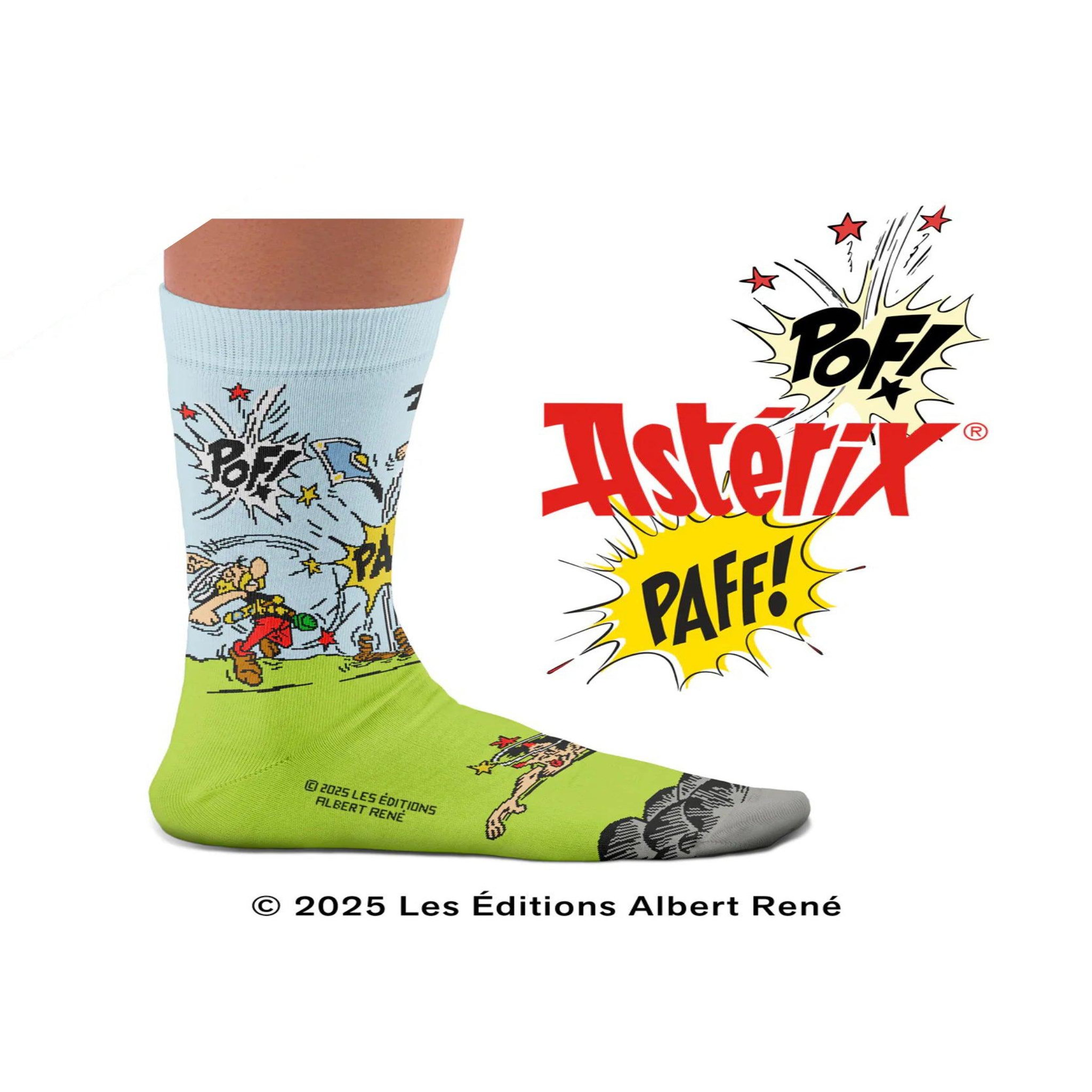 Voir la diapositive 3 : SOCK AFFAIRS Chaussettes astérix, la bataille