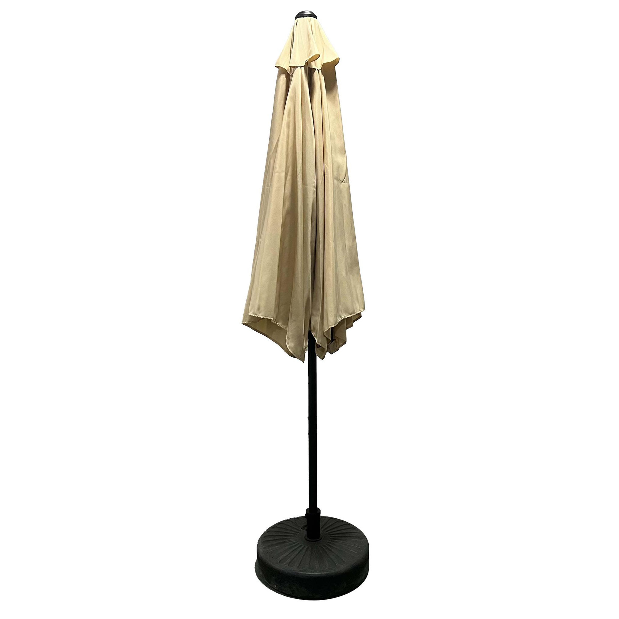 Voir la diapositive 2 : WERKAPRO Parasol Droit Ø2,7 m crème - WERKA PRO