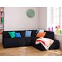 Voir la diapositive 1 : LISA DESIGN Onyx - canapé modulable d'angle droit 5 places - en tissu mailles 3d