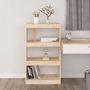 Voir la diapositive 3 : VIDAXL Bibliotheque/Separateur de piece 60x30x103,5 cm pin massif