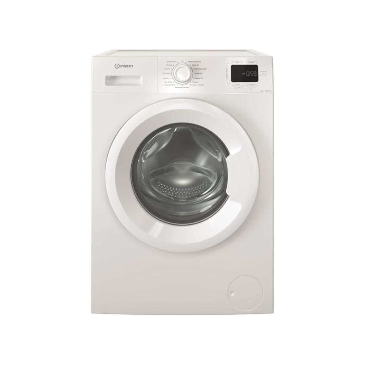 Indesit Lave-linge hublot 7kg 1400 tours/min blanc - IM764MYTIMEFR