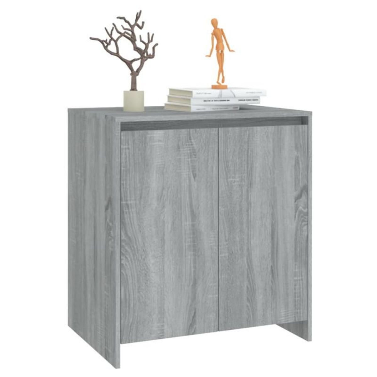 VIDAXL Buffet Sonoma gris 70x41x75 cm Bois d ingénierie