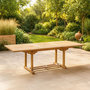 Voir la diapositive 3 : CONCEPT USINE Table rectangulaire + 10 chaises KAJANG