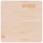 Voir la diapositive 2 : VIDAXL Dessus de table carre 60x60x1,5 cm Bois chene massif non traite