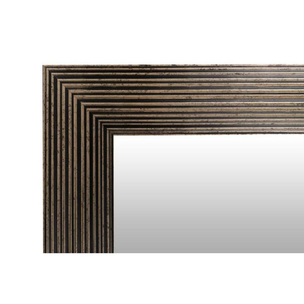 Paris Prix Miroir Mural Déco  Harper  44cm Noir & Or