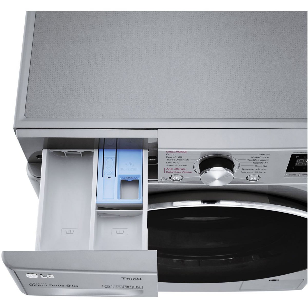 LG Lave linge hublot F94V52IXS
