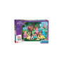 Voir la diapositive 1 : CLEMENTONI Puzzle Clementoni Disney Princesses 104 pièces violet