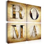 Paris Prix Tableau Imprimé  Vacances Romaines. Coloris disponibles : Multicolore