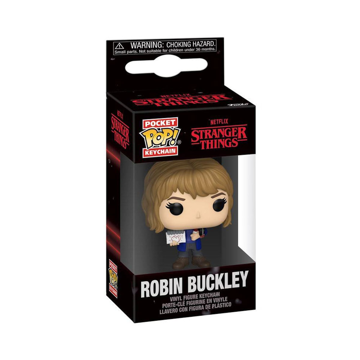 Funko Figurine Funko Pop Keychain Stranger Things S5 Robin Buckley