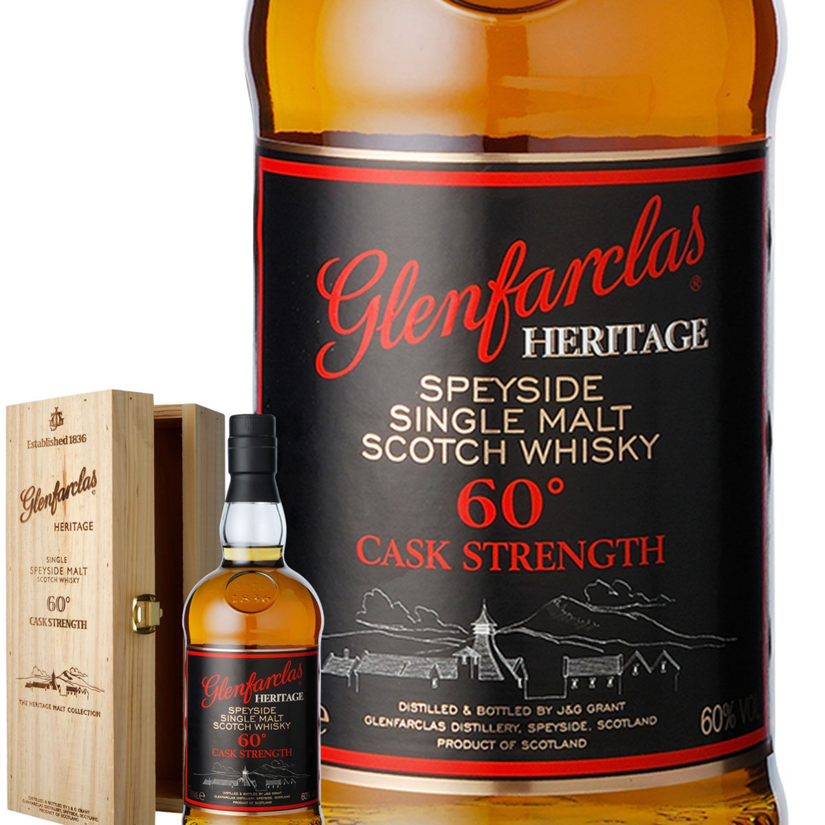 Glenfarclas Whisky Glenfarclas Heritage - 70cl - Etui