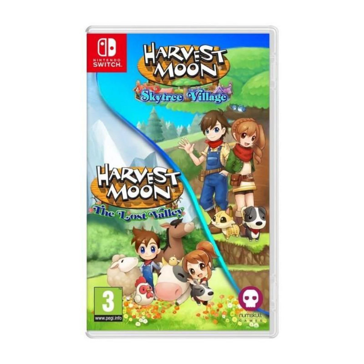 Just for games Harvest Moon The Lost Valley + Skytree Village - Jeu Nintendo Switch
