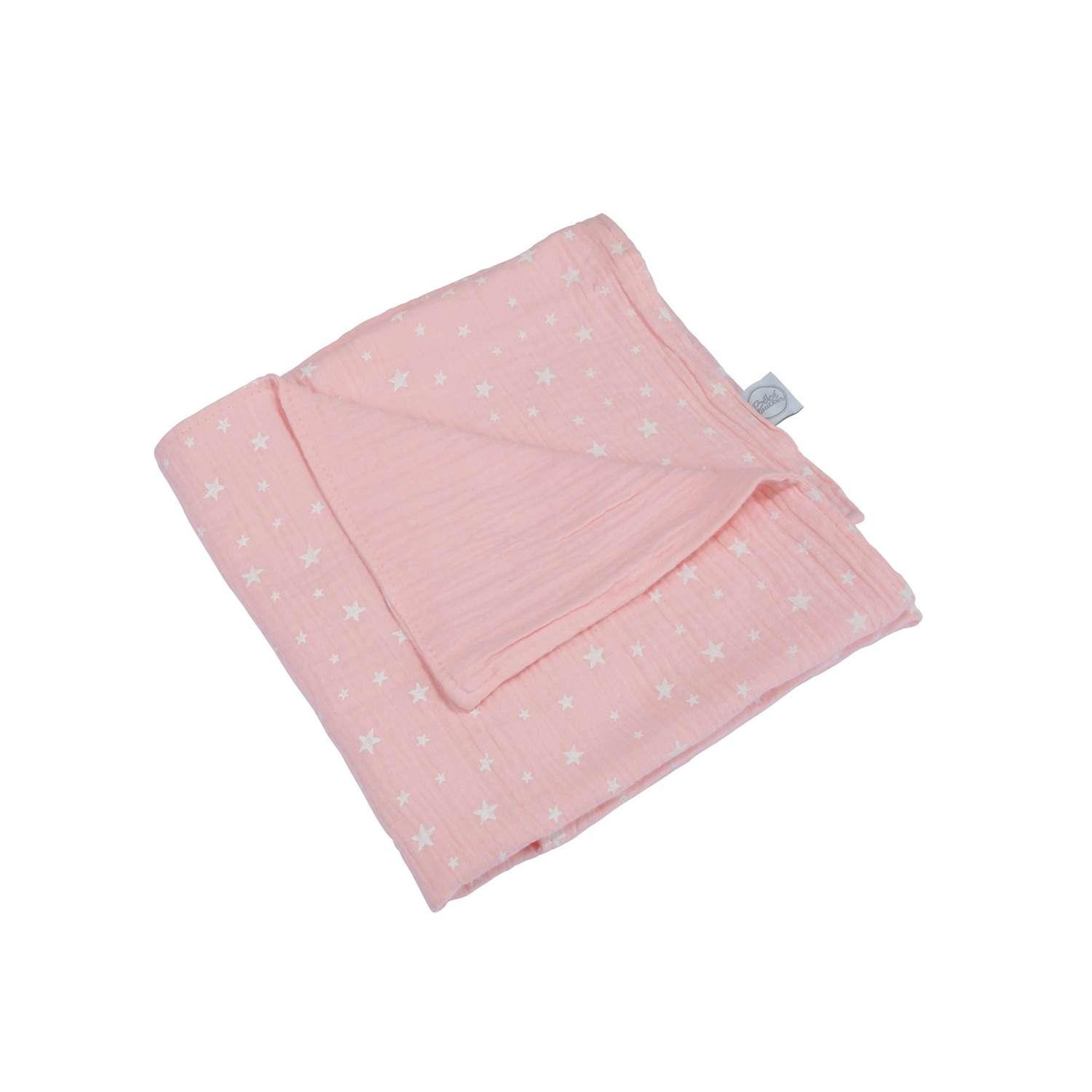 Voir la diapositive 1 : BEBE DOUCEUR Couverture en gaze de coton imprimée