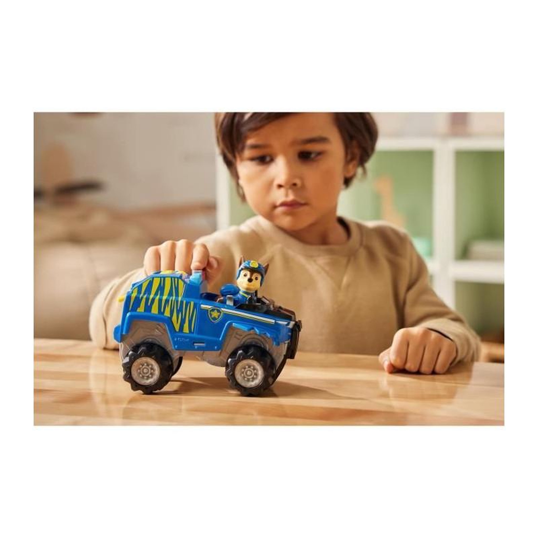 Voir la diapositive 4 : Spin Master VEHICULE + FIGURINE CHASE JUNGLE PUPS La Pat' Patrouille
