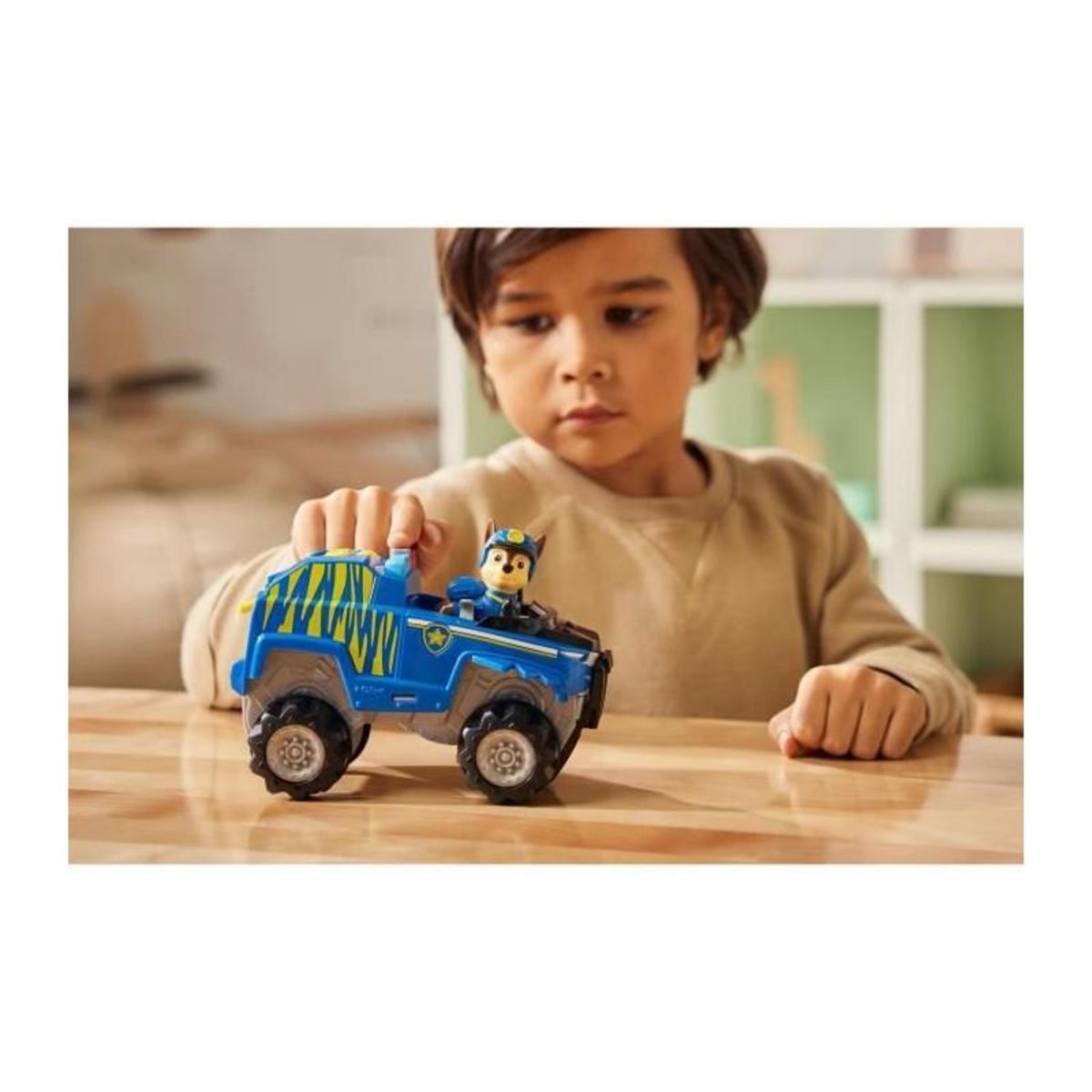 Spin Master VEHICULE + FIGURINE CHASE JUNGLE PUPS La Pat' Patrouille