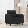 Voir la diapositive 1 : VIDAXL Fauteuil Noir 60 cm Similicuir