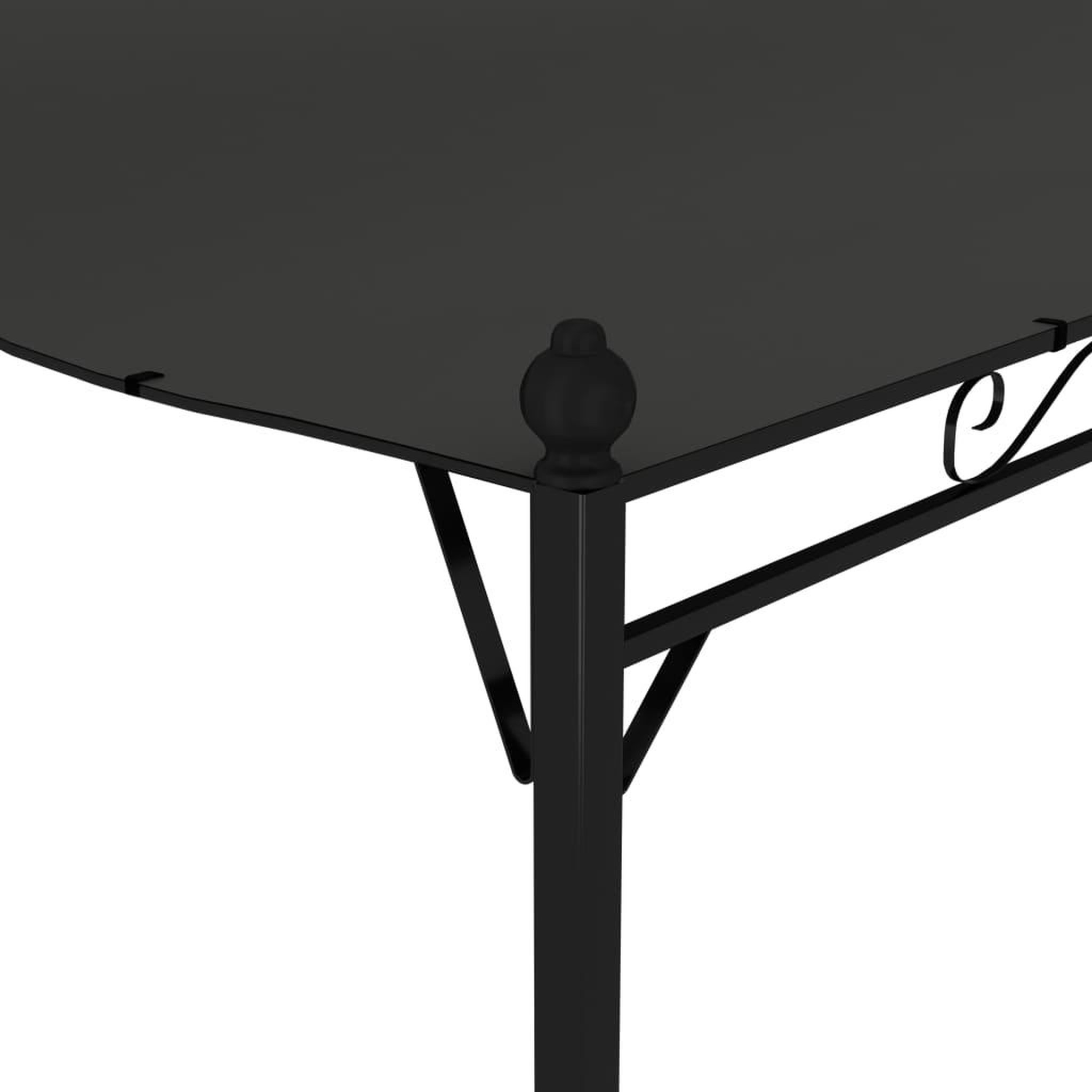 Voir la diapositive 5 : VIDAXL Auvent de parasol 3 x 2,4 m Anthracite