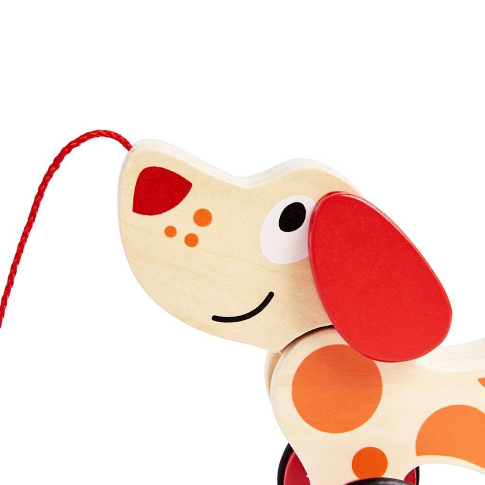 Voir la diapositive 4 : Hape Puppy le chiot en bois a promener