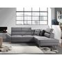 Voir la diapositive 5 : BEST MOBILIER Linea - canapé d'angle droit convertible - 5 places - avec têtières