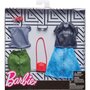 BARBIE Coffret 2 tenues Barbie : T-shirt California et bermuda