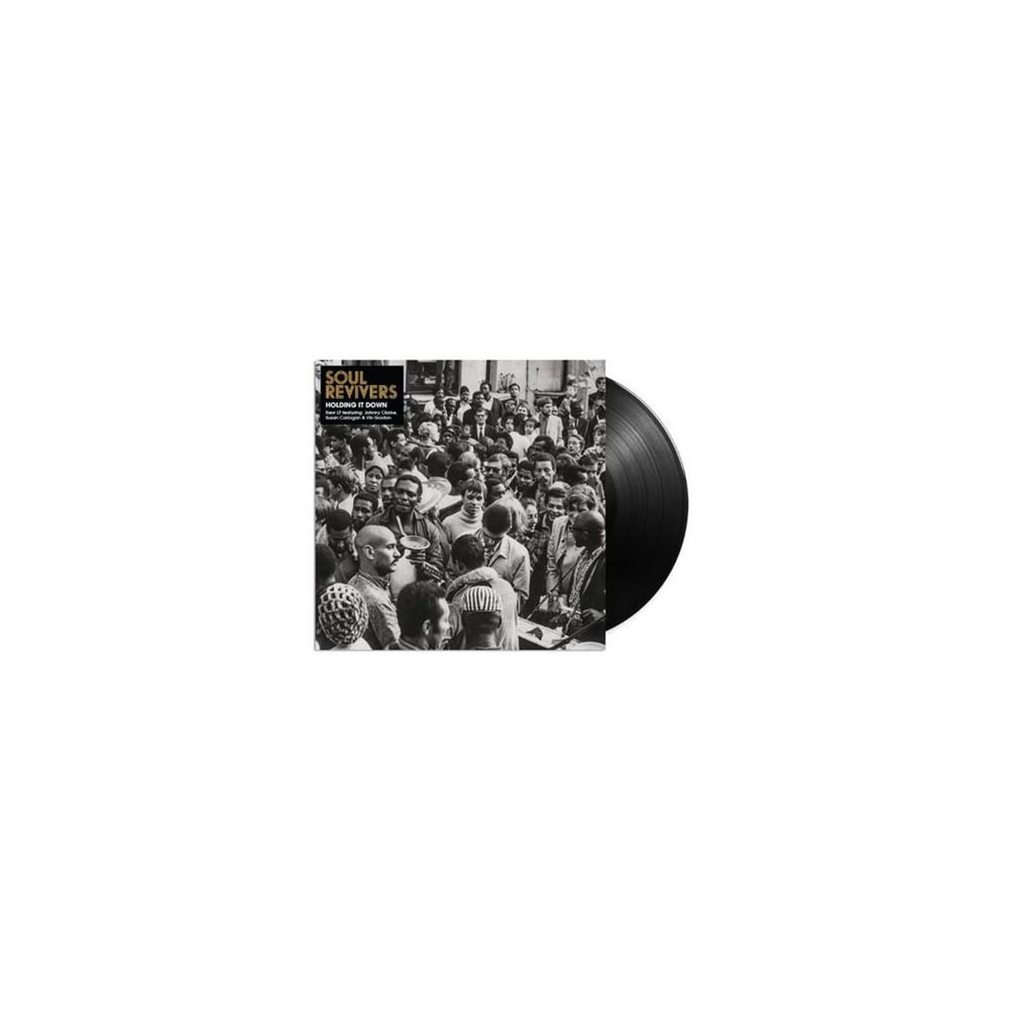 Vinyle lp 33t soul revivers « holding it down » reggae/ragga international, 1 disque, pochette illustrée, style reggae, dub et acid jazz